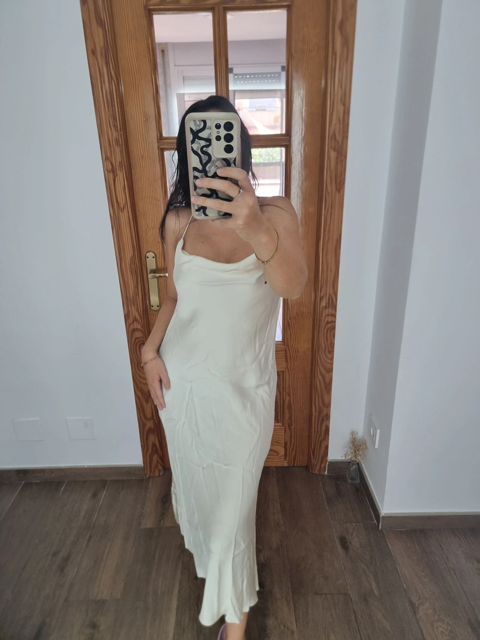 Robe satinée – photo 2
